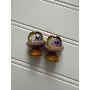 Disney Jungle Book Kaa Snake Doorables Figure Set 2pc Hypnotic Glitter Eyes Toy